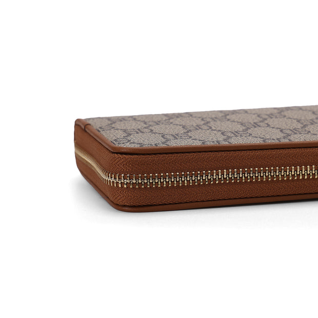SADI SD Elegant Monogram Zip-Around Wallet | Stylish & Spacious Women’s Clutch