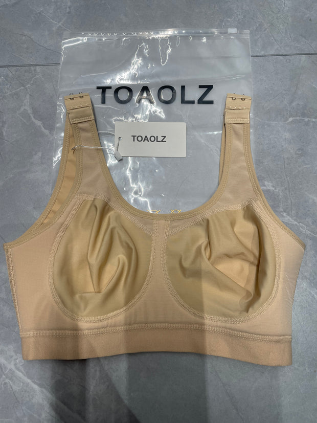 TOAOLZ Women  Double Cross Tummy  Control  Shapewear Bodices [Lingerie]