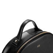 SADI SD Classic Black Leather Backpack | Stylish & Spacious Travel Bag