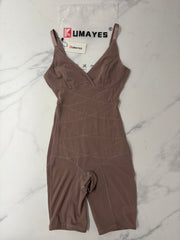 Kumayes Women Scoop Neck Full Body Shaper Jumpers Overall Sleepwear