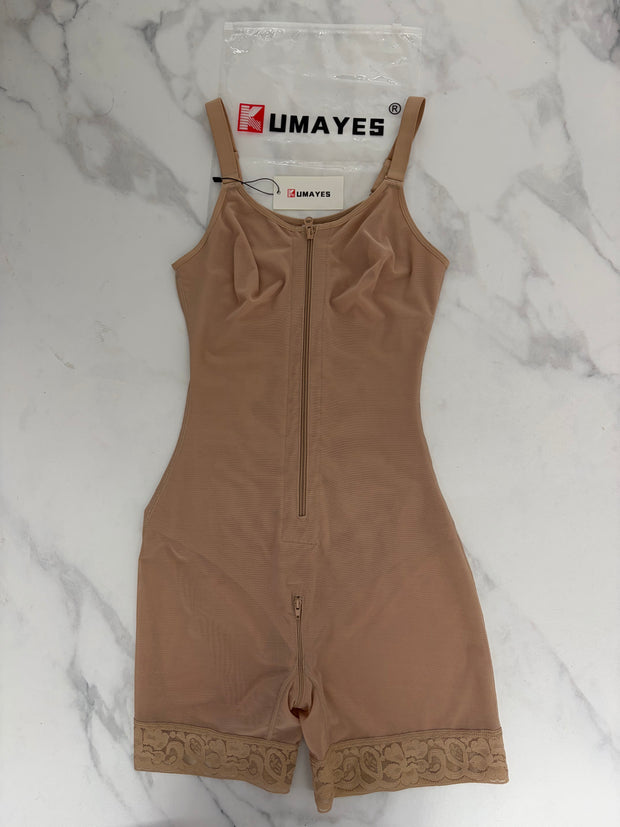 Kumayes Tummy Control Sexy Jumpsuit Thong  Shapewear Rompers and One-Piece Garments