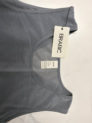 BRABIC Men's Mesh Compression Vest Slimming Breathable Shapewear