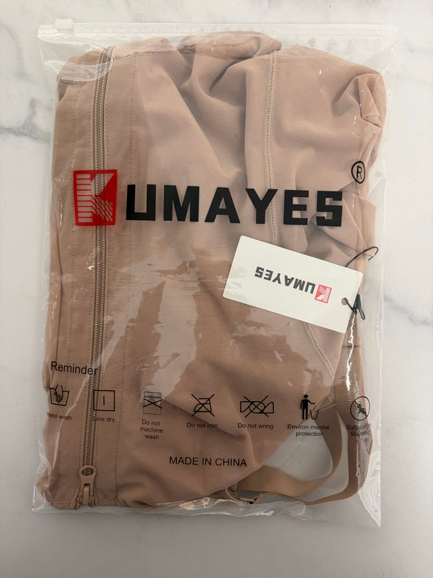 Kumayes Tummy Control Sexy Jumpsuit Thong  Shapewear Rompers and One-Piece Garments