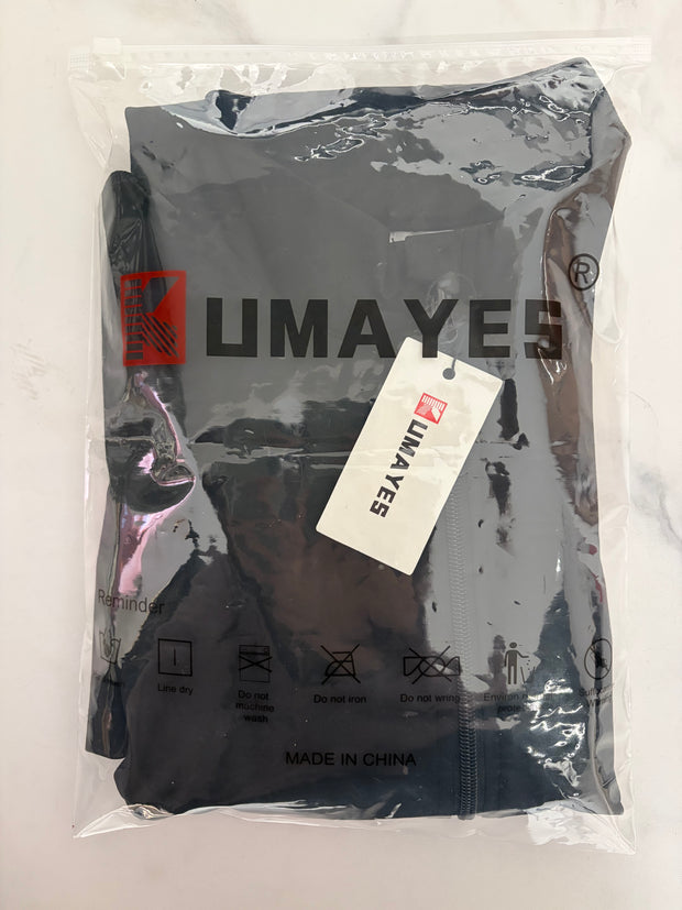 Kumayes Women Heat Trapping Workout Sauna Gym Suits