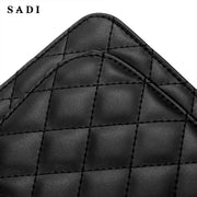 SADI SD Women Quilted Shoulder Bag Medium Chain Purse Trendy Ladies Handbag PU Leather Pocketbooks