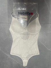 Nebility Breathable Mesh Bodysuit Comfortable Underwear