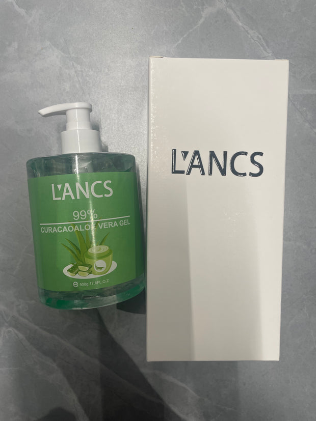 L'ANCS Soothing After-Sun Gel for Sunburn Relief & Hydration - Moisturizing Aloe Vera & Cooling Formula