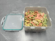 BRABIC Dog Biscuits ColorBurst Canine Biscuits – Vibrant Shapes & Wholesome Flavors